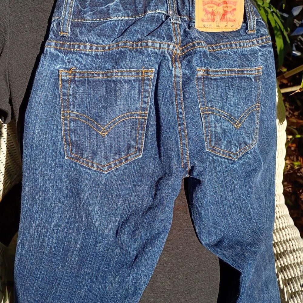 Levis Blue and Navy Jeans